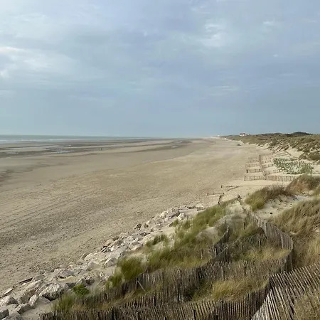 Bleu Blanc Dunes Appartement Plage Merlimont 10 Mn Berck Le Touquet Exterior foto